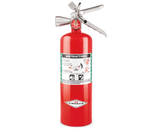 Halon extinguisher