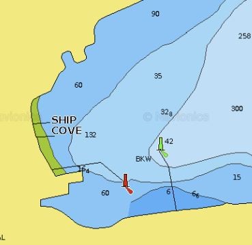 Ship Cove Chart - Burin