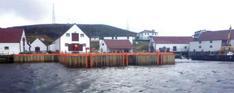 Battle Harbour wharf