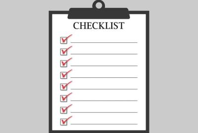 image of checklist