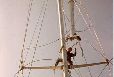 Jury Rigging the Mast