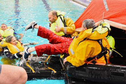 Liferaft testing