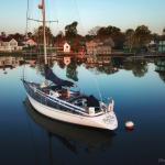 Moored in Southport CT 